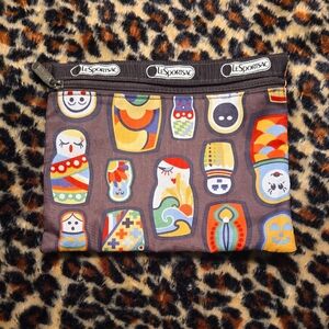 LeSportsac Colorful Matryoshka Doll Pouch